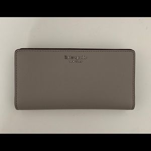 Grey Cameron Large Slim Bifold Wallet
